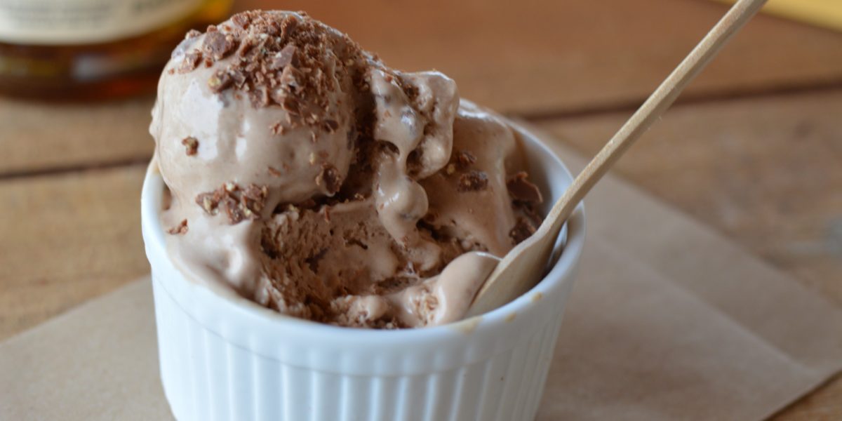 [sundowner, that makes not only one man very happy] Whiskey Toblerone ice cream