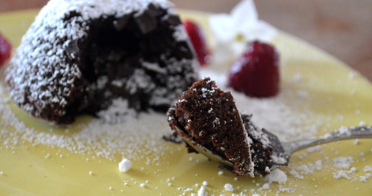 [chocolate bomb for rainy and snowy study days] chocolate lava cake