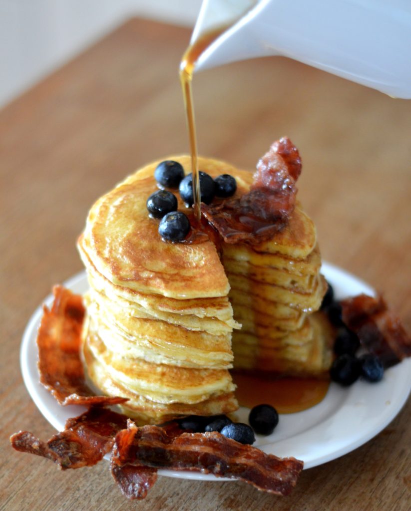 [maybe the best breakfast ever... do it the canadian way!] Pancakes ...